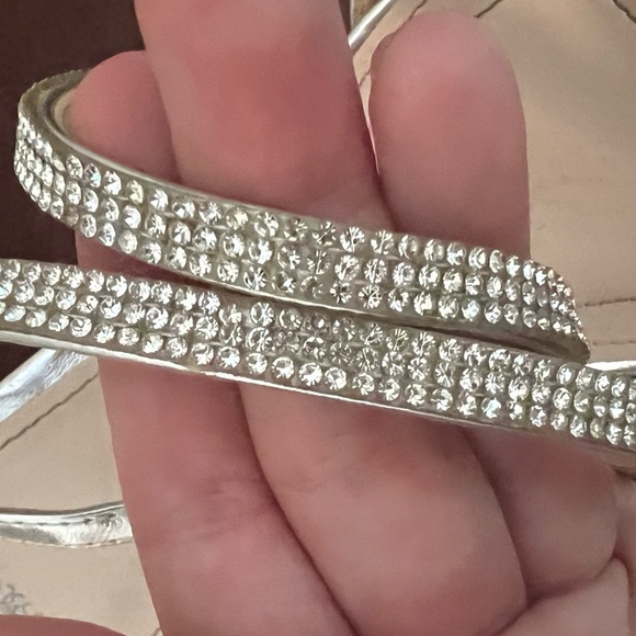 Sequin Silver Heels - Picture 4 of 5